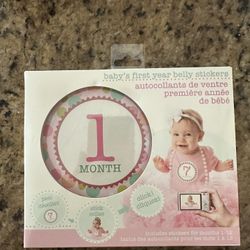 Babies First Year Belly Stickers