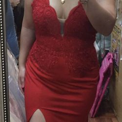 Red (prom dress,special occasion)