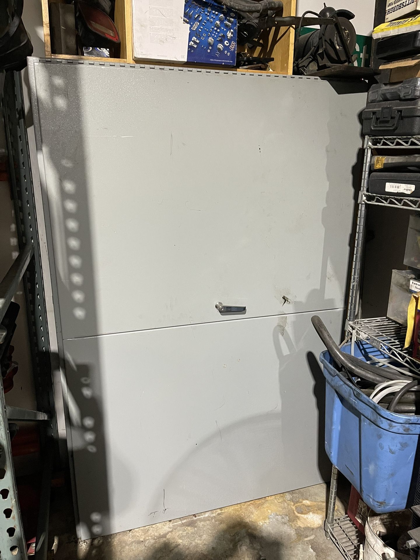 Metal Cabinet. 4x6 Feet