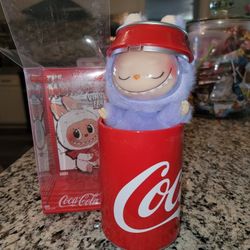 Lububu Coca-Cola Purple Doll Brand New 