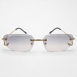 Cartier CT0069S Rimless Sunglasses + Case