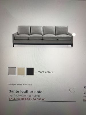 Arhaus Dante Sofa For In Independence Oh Offerup