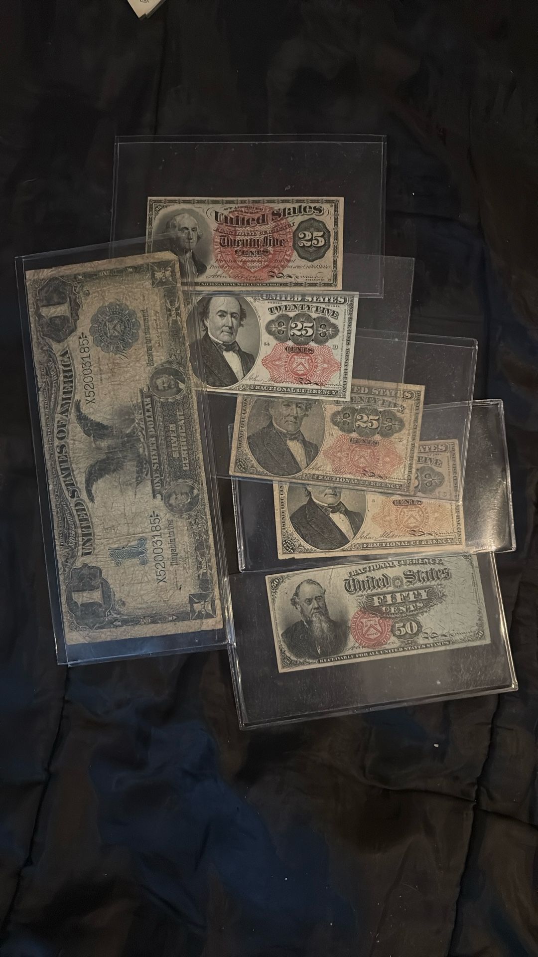 Coins Bills American Currency Civil War