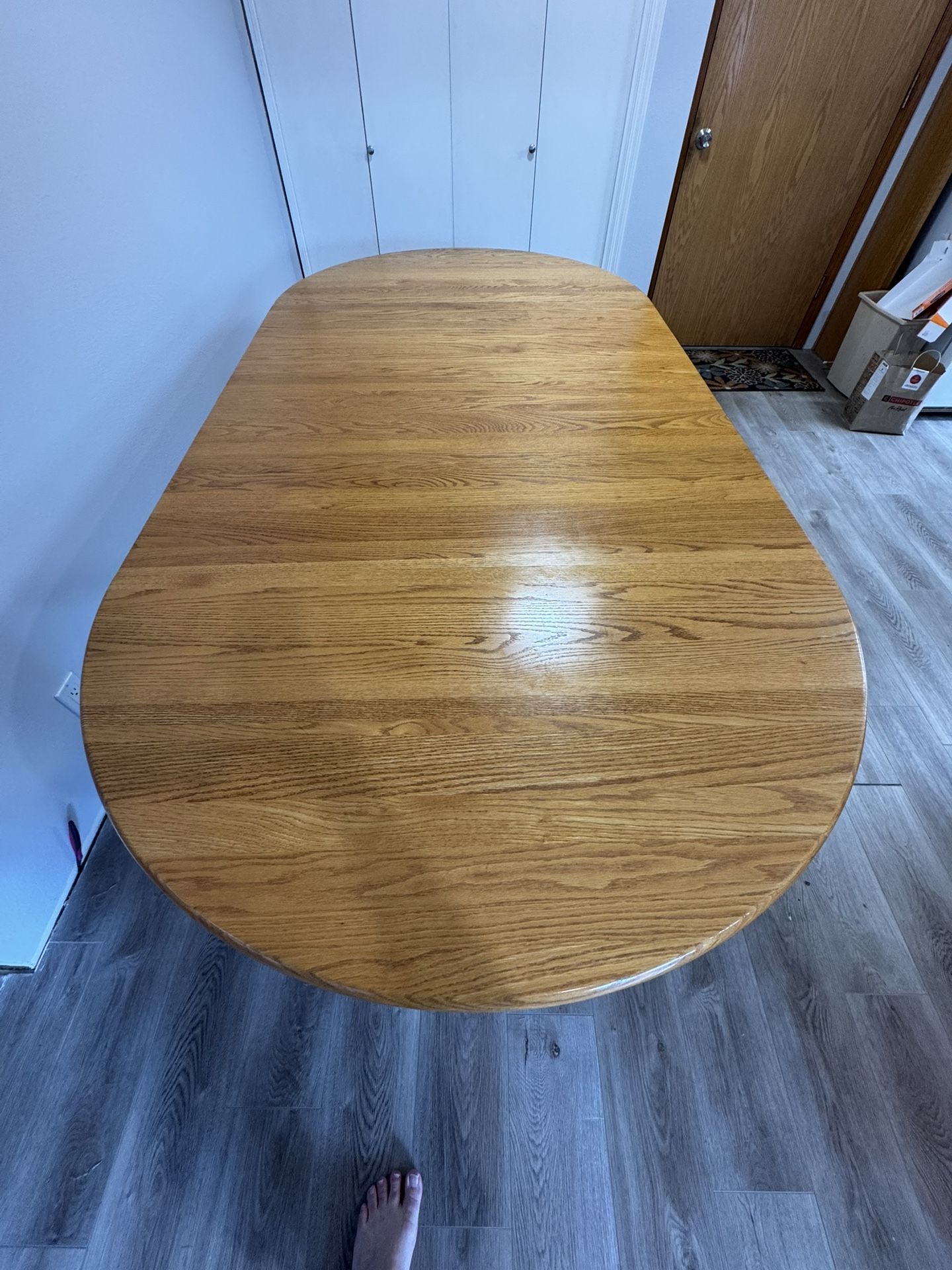 Solid Oak Dining Table