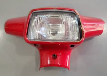 Vintage 1980's Honda Spreed NQ50 Scooter Headlight with Bracket.