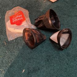 Coffee Filters And Holder 