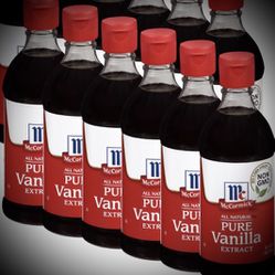 PACK OF 6 - McCormick All Natural Pure Vanilla Extract 8oz - 48ounces TOTAL