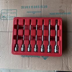 Mac Tools 7-PC. 3/8" Drive SAE Long Ball-End Hex 