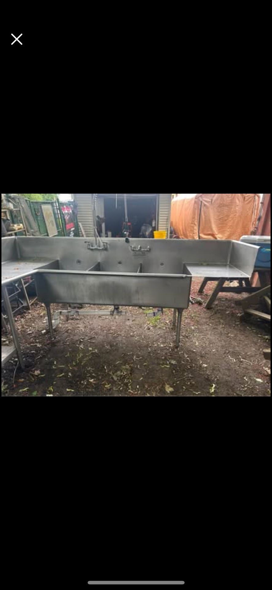 3 Bay Sink