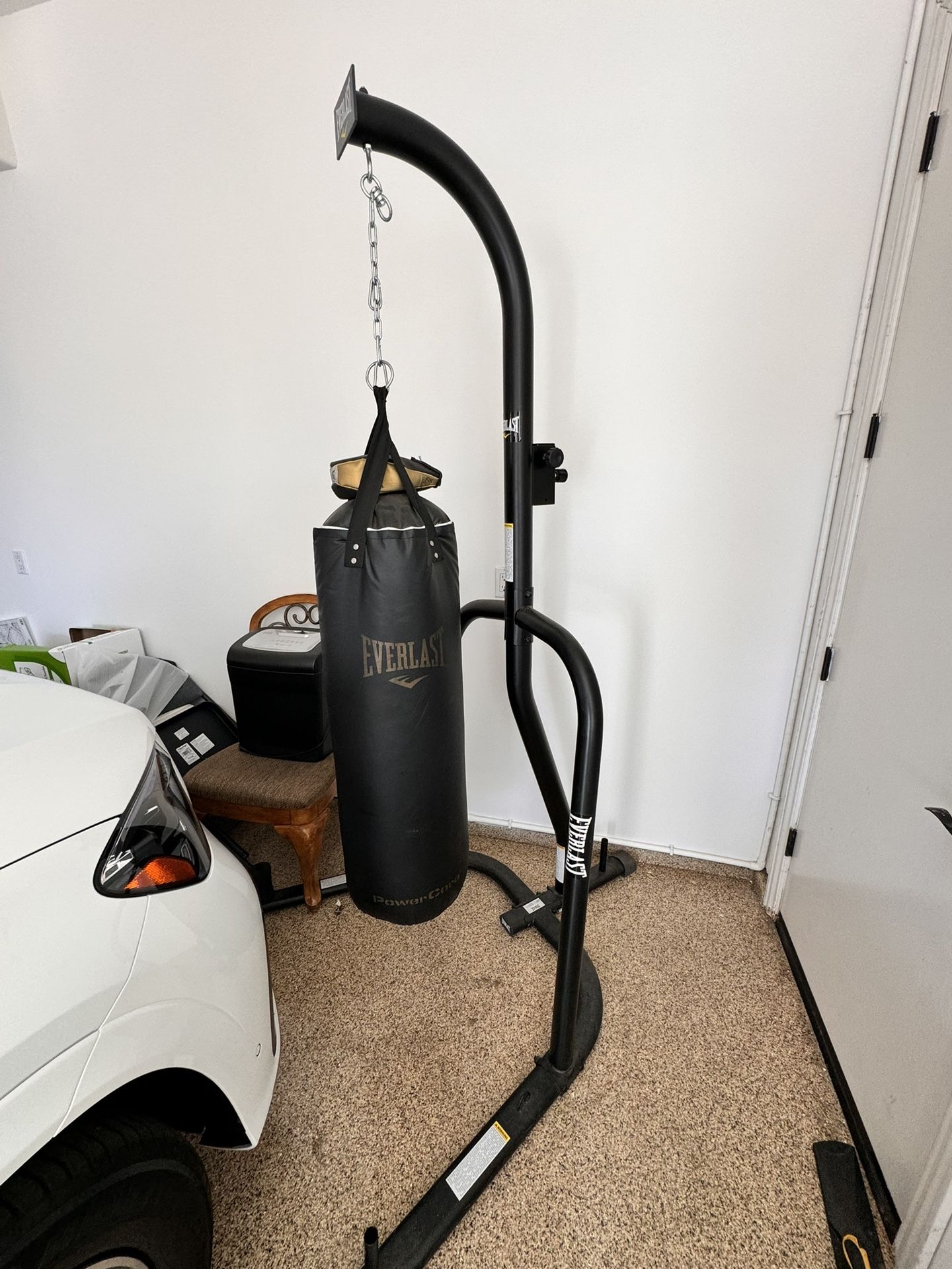Punching Bag & Speed Bag With Stand