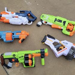 Lot of Nerf guns