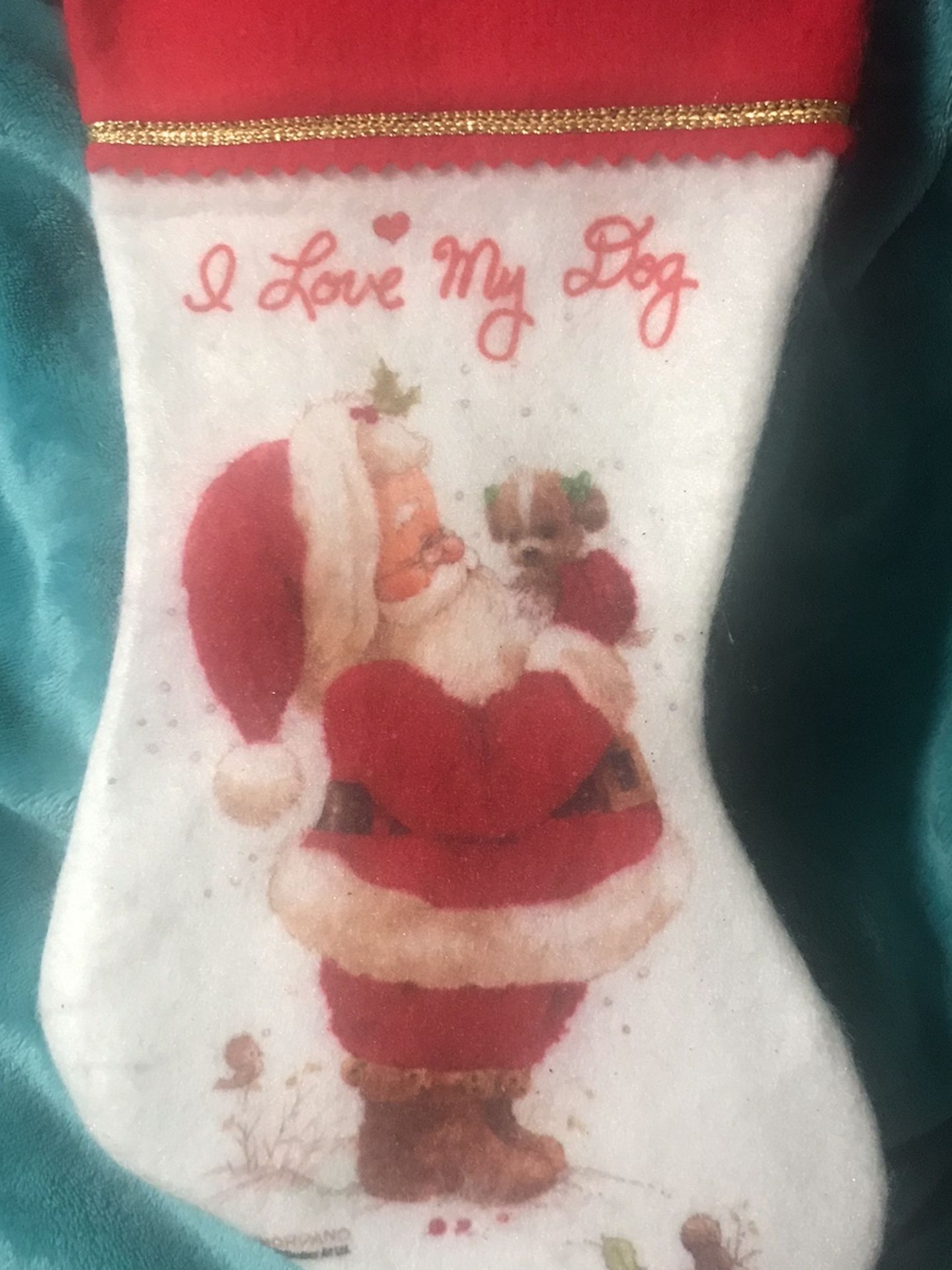 Vintage Christmas Stocking