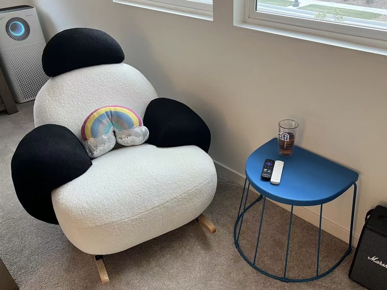 Designer Panda Rocking Chair Sofa – For Sale 🐼🪑