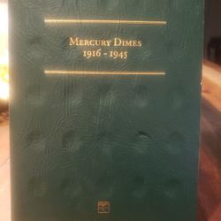 MERCURY DIME FOLDER