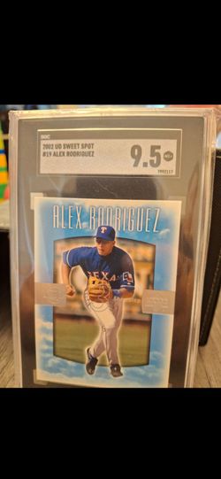 Alex Rodriguez 2002 Upper Deck Sweet Spot SGC 9.5 Mint graded