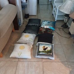 Throw Pillows 8. for $7