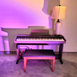 Suzuki Digital Ensemble HP-150E Piano with Bench & MIDI