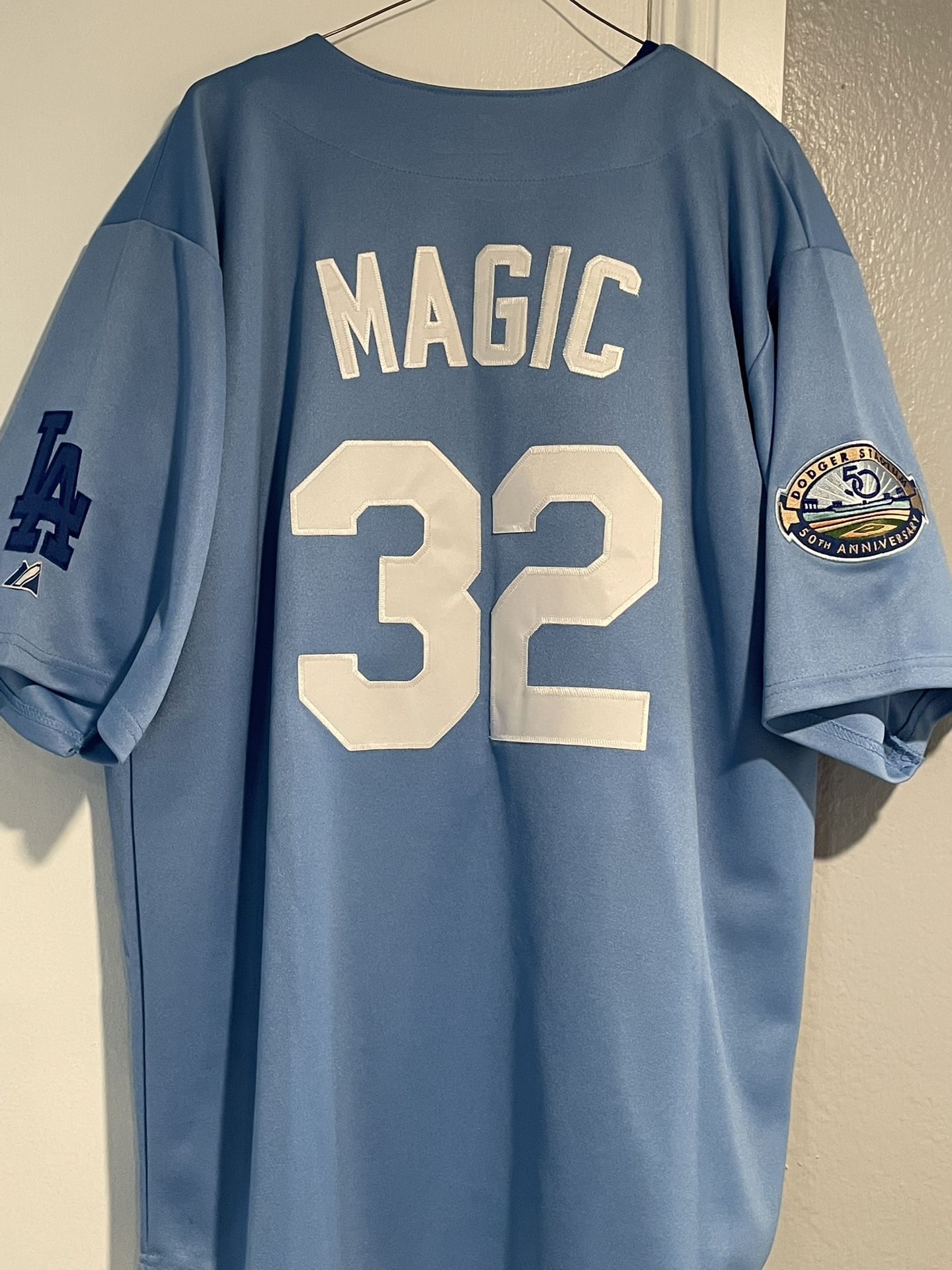 Brooklyn Dodgers 50th Anniversary Magic Johnson