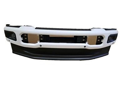 Used OEM Take Off 2023-2024 Ford F250-350 SD Bumper star White Used.