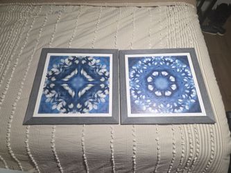 Matching wall art