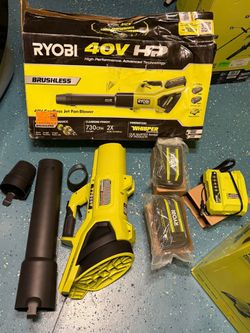 40V HP BRUSHLESS 730 CFM BLOWER KIT