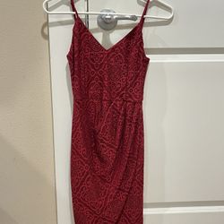 Lulus Red Dress (XS)