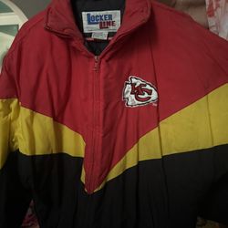 Vintage 90’s Locker Line Men’s Kansas City Chiefs Jacket
