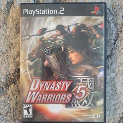 Ps2 Dynasty Warriors 5 