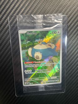 Pokémon Cards SVP Promo Snorlax