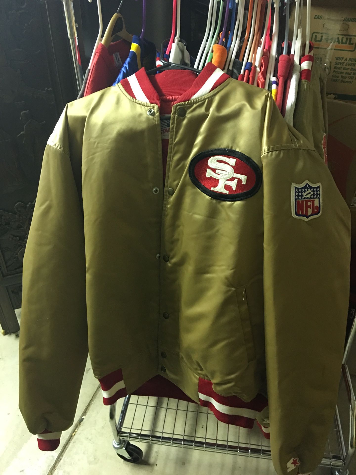 49ers vintage jacket