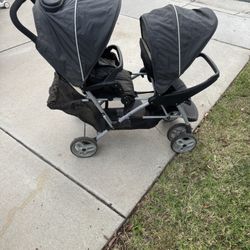 Double Stroller & Car seats 