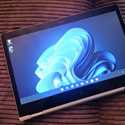 Touchscreen HP EliteBook X360 Laptop Intel Core i5 16 GB RAM 256 GB SSD 1080P FHD LCD Webcam USB C Thunderbolt Port Windows 11 Professional 