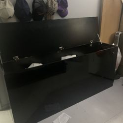 Black Large Storage Bin