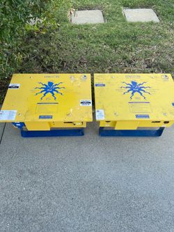 Temporary power distribution center