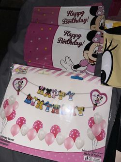 Minnie Mouse balloons