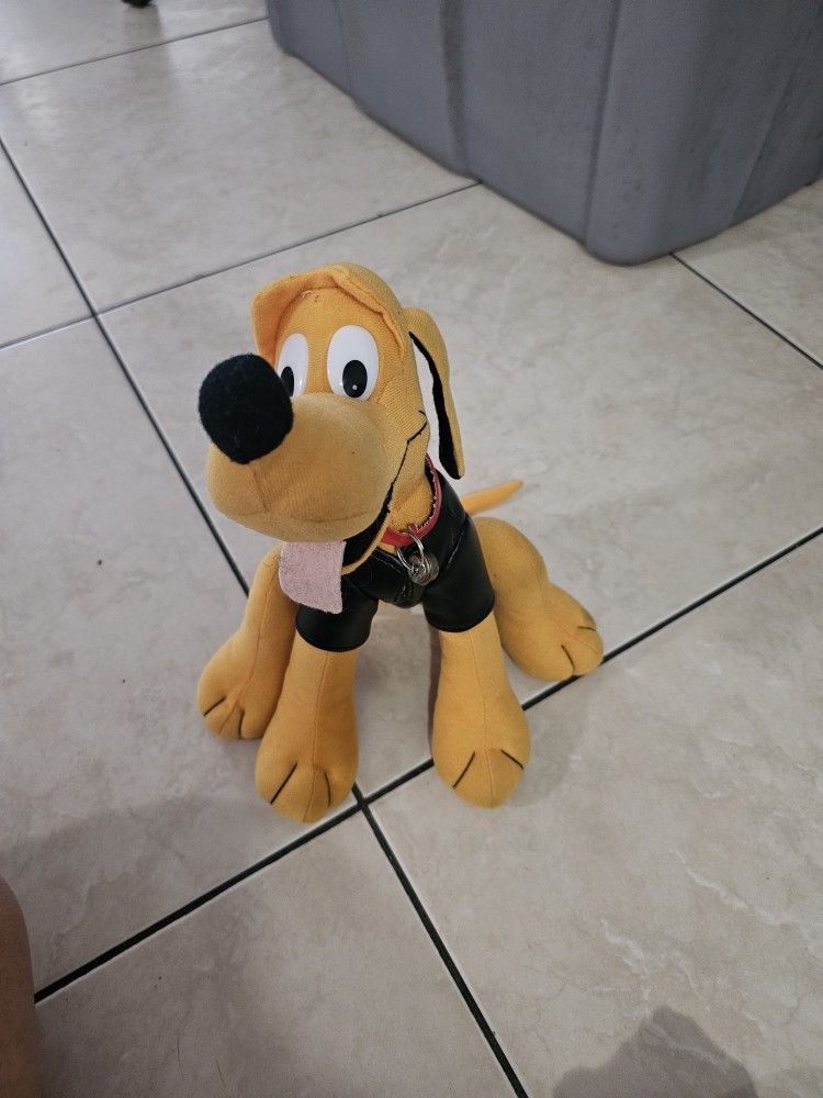 Vintage Pluto Stuffed Animal