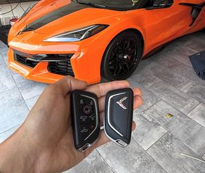 Chevrolet corvette key fob chevy key