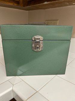 Vintage Hamilton Skotch Kooler Porta-File Metal Box