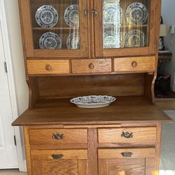 Antique Kitchen Cabinet 