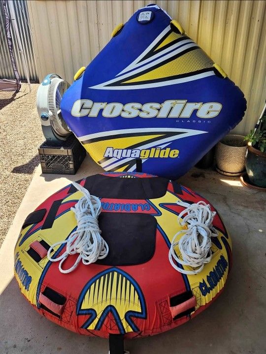 2 -Heavy Duty Towable Tubes