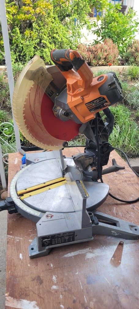 12 ridgid miter saw