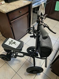 Seated And Regular All Terrain Knee Scooter