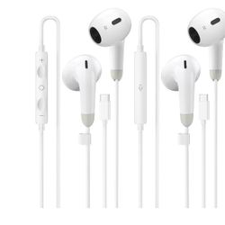 USB C Headphones for iPhone 17 16 15 Pro Max,