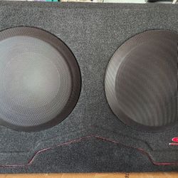 Alpine Type R Subwoofers  (Two 10" In Custom Box)