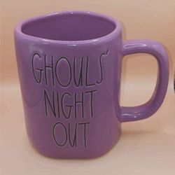 Rae Dunn Artisan Collection "Ghouls' Night Out" Mug