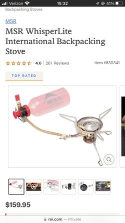 MSR Whisperlite White Gas Stove Burner