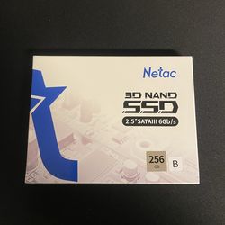 Netac 256GB Sata SSD (NEW)
