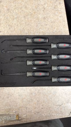 Snap on pick and screw driver set