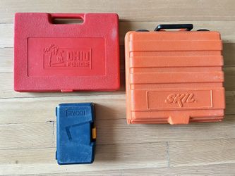Skil Drill Model 6340 With Ryobi And Ohio Forge Drill Bits