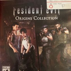 Resident Evil Origins Collection PS4